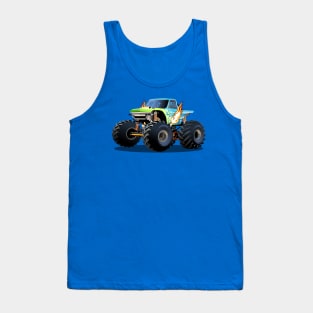 Cartoon Monster Truck Tank Top